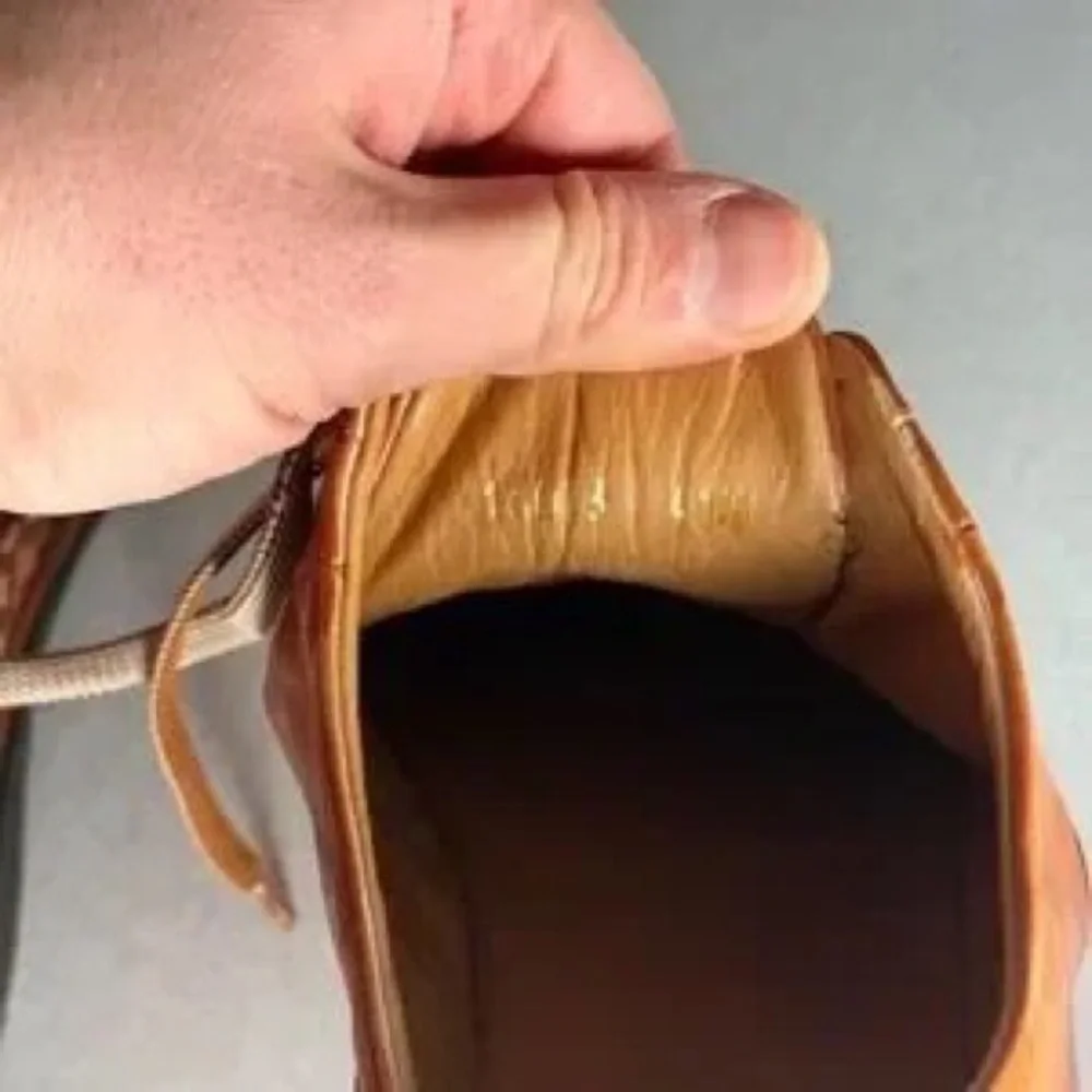 Men's Brown Leather Lace-Up Dress Shoes